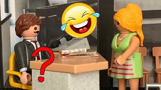 OMG EIN BEWERBUNGSGESPRÄCH DER BESONDEREN ART 😮😂 Playmobil Comedy Shorts [upl. by Sharlene905]