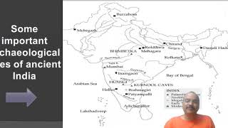 Class 6 NCERT History chapter 2  Archaeological sites mapChoosing a place to live in and Sites [upl. by Nwahsit]