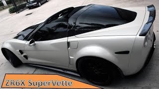 ZR6X Supervette Cammed Widebody LOUD MADD HORSEPOWER Corsa Exhaust [upl. by Noy938]