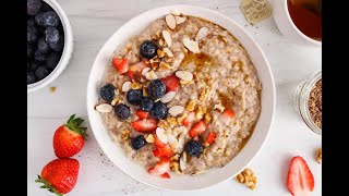 Oatmeal with Flaxseed [upl. by Aigroeg2]