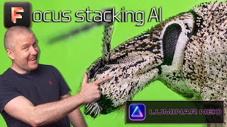 FOCUS STACKING AI in Luminar Neo for DEEP STACK EXTREME MACRO  Review amp Editing Tips [upl. by Tnias847]