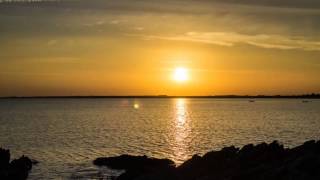 Time Lapse  coucher de Soleil sur la Presquîle de Rhuys [upl. by Ayotak]