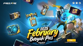 2025 FEBRUARY BOOYAH PASS 🇮🇳 Garena Free Fire [upl. by Enenaj]