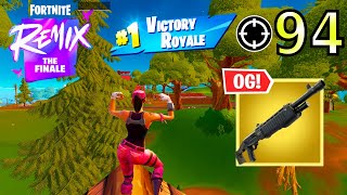 Fortnite Chapter 2 OG Remix  High Kill Solo Squads Gameplay PC Keyboard amp Mouse [upl. by Aridni939]