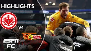 LATE DRAMA as Eintracht Frankfurt wins vs Union Berlin in dying moments  Bundesliga Highlights [upl. by Yengac312]