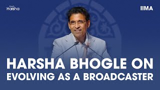 Harsha Bhogle on Evolving as a Broadcaster [upl. by Ilatfen]