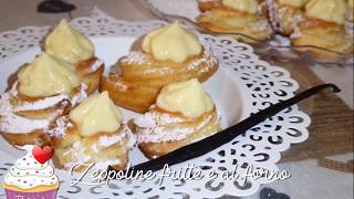 Zeppoline di San Giuseppe Fritte amp al Forno [upl. by Ilrak]