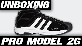 Unboxing Adidas PRO MODEL 2G [upl. by Arsuy605]