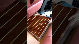 Onepiece molding process car floor mat Waterproof WearampScratchresistant Goodlooking highquality [upl. by Lainey791]