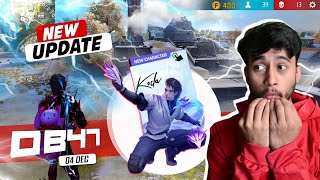 OB47 Update😨 New Gameplay is Here Solo Vs Squad  Free Fire Max [upl. by Hetty]