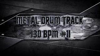 Djent Metal Drum Track 130 BPM HQHD  Preset 20 [upl. by Hannahoj]