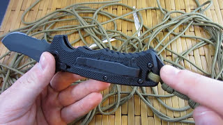 Gerber DMF Automatic Knife  USA Made Tactical Switchblade [upl. by Michale]