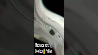 Car Door lock problem automobile mechancial shorts [upl. by Ahsinak800]