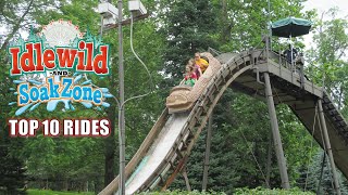 Top 10 Rides at Idlewild [upl. by Mavis]