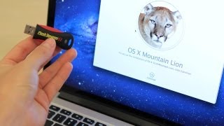 How to Create a Bootable Mountain Lion 108 USB Install Thumb Drive [upl. by Sabine109]