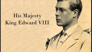 HM King Edward VIII — The first broadcast to the Empire as King — 1 March 1936 [upl. by Mongeau]