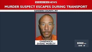 Montana murder suspect escaped during transport and atlarge [upl. by Ramah]