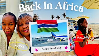 Going To Africa  THE GAMBIA🇬🇲 for the FIRST TIME 2023 GAMBIA TRAVEL VLOG [upl. by Najram]