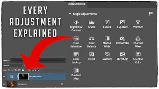 Every Photoshop Adjustment Explained [upl. by Ilram282]