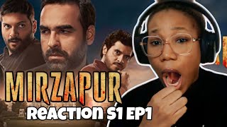 First time watching MIRZAPUR  S1E1 [upl. by Slemmer]