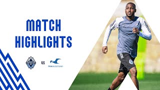 HIGHLIGHTS Vancouver Whitecaps FC vs FK Haugesund  January 30 2024 [upl. by Ecinom]