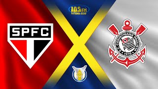 SÃO PAULO X CORINTHIANS  AO VIVO COM IMAGENS  BRASILEIRÃO  29092024 [upl. by Atiloj941]