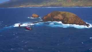 Molokai Voyage A Maui Helicopter Tour [upl. by Tripp946]