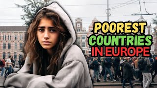 Top 5 Poorest Countries in Europe 2024 [upl. by Laehcimaj191]