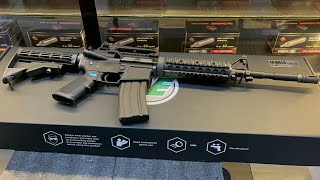 WE Airsoft M4 RIS V3 Gas Blowback Rifle Semi and Full Automatic [upl. by Vinny]