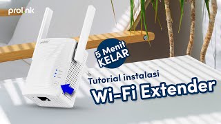 TUTORIAL Bikin Internet Lebih Kuat dan Stabil dengan Prolink WiFi Extender 2in1 DH5201 [upl. by Terej301]