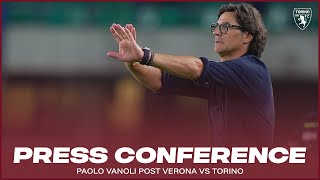 VERONATORINO  PRESS CONFERENCE MISTER VANOLI 🎙️ [upl. by Gena]