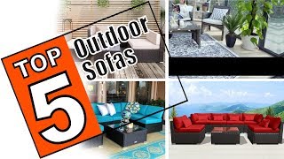 🌻 5 Outdoor Furniture Sofas For Your Patio  The Best Sectional Wicker Sofa Sets For Your Garden [upl. by Sullivan]