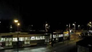 40 years of Tatra tram in Magdeburg  pt 2  Sport fan transport [upl. by Kerby]