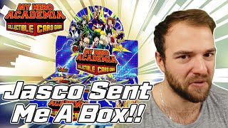 1st Edition My Hero Academia Card Game Box Opening MHA TCGCCG [upl. by Daas]