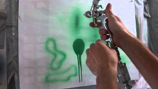 instellen van een spuitpistool setup spraygun setup DUTCH [upl. by Inalawi]