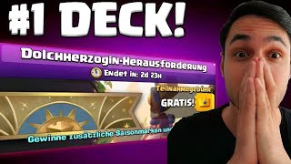 Das 1 Beste Deck für die DolchHerzogin Herausforderung in Clash Royale [upl. by Nemzaj61]