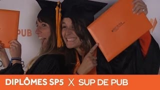 Remise des diplômes SP5  Sup de Pub 2015 [upl. by Leander232]