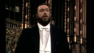 Adeste Fideles Pavarotti Notre Dame [upl. by Aliled]