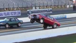 Byron Dragway Wheelstand Tryout at The Dutch Classic 2014 [upl. by Vaas514]