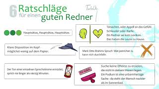 Rhetorik und Redekunst von Kurt Tucholsky 6 Ratschläge für einen guten Redner [upl. by Harrison]