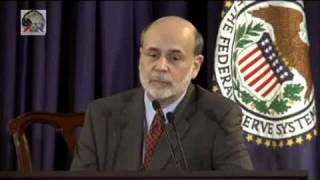 Ben Bernanke  First Presser on Monetary Policy [upl. by Odlonra516]