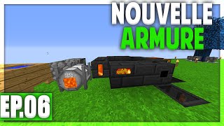 NOUVELLE ARMURE POUR COMBATTRE LE DRAGON   Minecraft Moddé  Chroma Sky  Ep 6 [upl. by Soren]