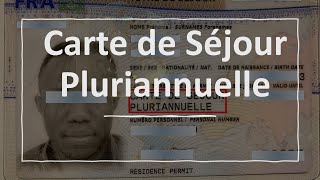 Comment avoir le titre de séjour pluriannuelle de 4 ans en France [upl. by Narine]