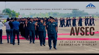 AVSEC  AIRPORT AND AVATION SECURITY NEW RECRUITS 37 INTAKE FORMATION DISPLAY [upl. by Warder]