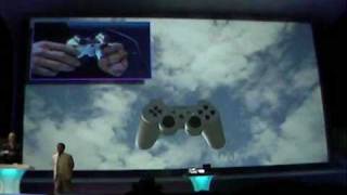 Sony demos its new motion sensing PS3 controller [upl. by Hamo549]