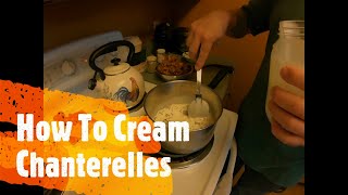 Cream Of Chanterelle and Cream Of Chanterelle Soup [upl. by Buyer17]