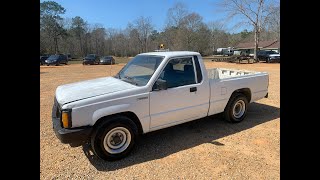 1991 Mitsubishi Might Max 2 Door Regular Cab Pickup Truck 185048 Miles [upl. by Ritchie]