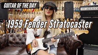 Guitar of the Day 1959 Fender Stratocaster with Orianthi [upl. by Critta]