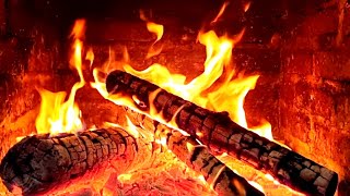 FIRE SOUNDS FOR SLEEP ‼️ COZY WINTER AMBIENCE FIREPLACE WITH RELAXING NO MUSIC [upl. by Charlene991]