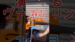 【24日目】100日後に演奏するヴァイオリン！次回公演決定！ [upl. by Odnarb]